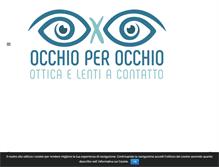 Tablet Screenshot of occhioperocchio.com